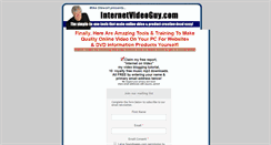 Desktop Screenshot of internetvideoguy.com